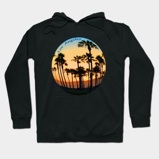 Golden Los Angeles California Beach Sunset Hoodie